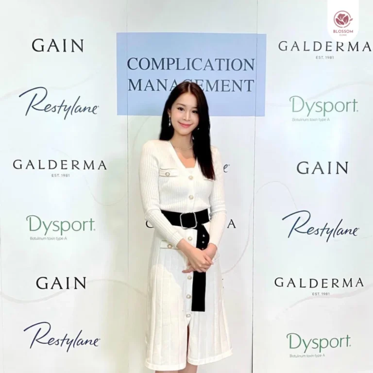 หมอแพทรู้สึกขอบคุณคนไข้ทุกคนที่ให้ความไว้วางใจ Blossom Clinic