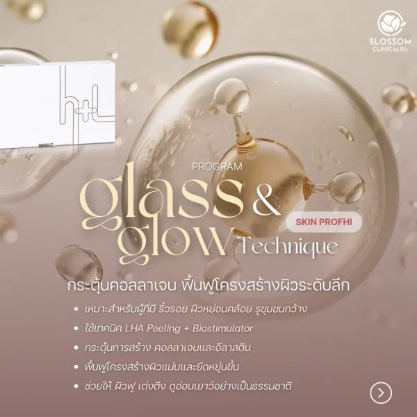 โปรแกรม Glass & Glow Technique สูตร Skin Phofhi